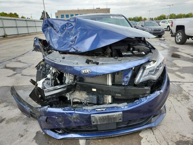 5XXGW4L27KG285931 - 2019 KIA OPTIMA SX BLUE photo 5