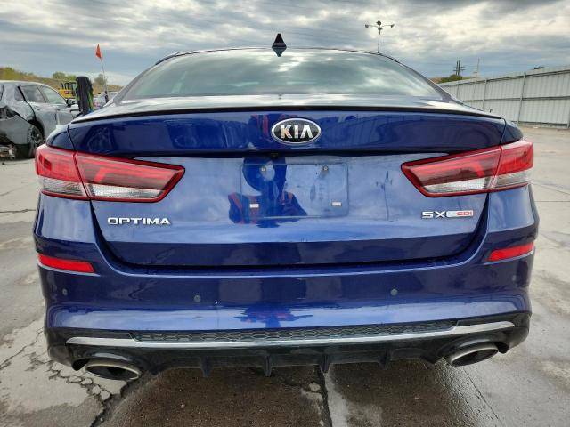 5XXGW4L27KG285931 - 2019 KIA OPTIMA SX BLUE photo 6