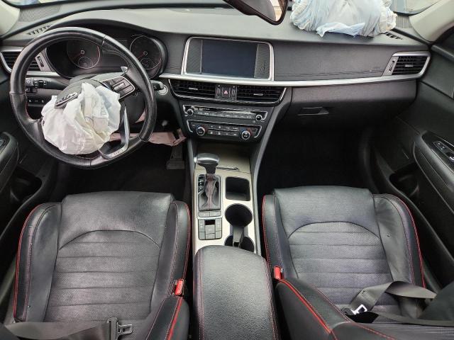 5XXGW4L27KG285931 - 2019 KIA OPTIMA SX BLUE photo 8