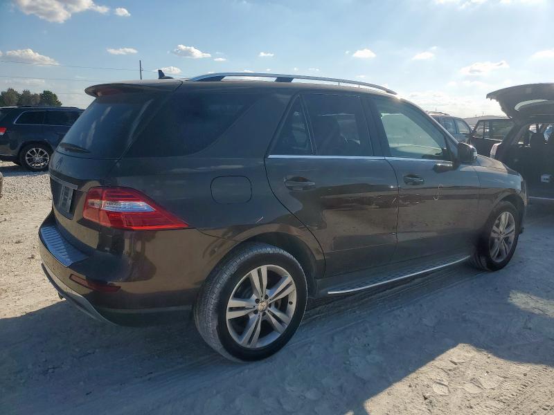 4JGDA5JB2EA344034 - 2014 MERCEDES-BENZ ML 350 Kahverengi fotoğraf 3