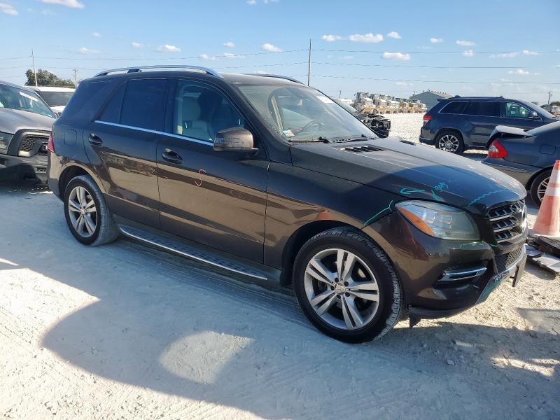 4JGDA5JB2EA344034 - 2014 MERCEDES-BENZ ML 350 Kahverengi fotoğraf 4