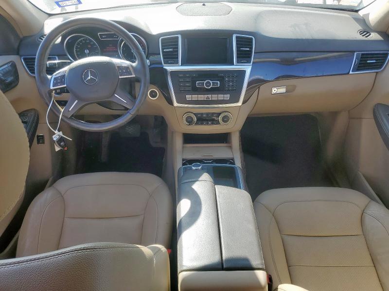 4JGDA5JB2EA344034 - 2014 MERCEDES-BENZ ML 350 Kahverengi fotoğraf 8