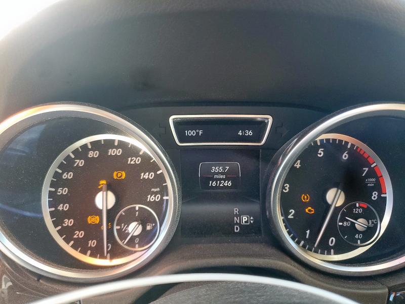 4JGDA5JB2EA344034 - 2014 MERCEDES-BENZ ML 350 Kahverengi fotoğraf 9