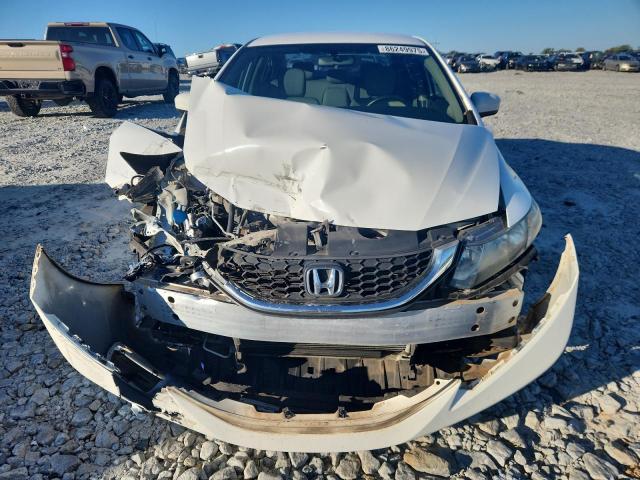 19XFB2F7XFE092528 - 2015 HONDA CIVIC SE WHITE photo 5