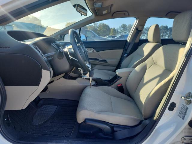 19XFB2F7XFE092528 - 2015 HONDA CIVIC SE WHITE photo 7