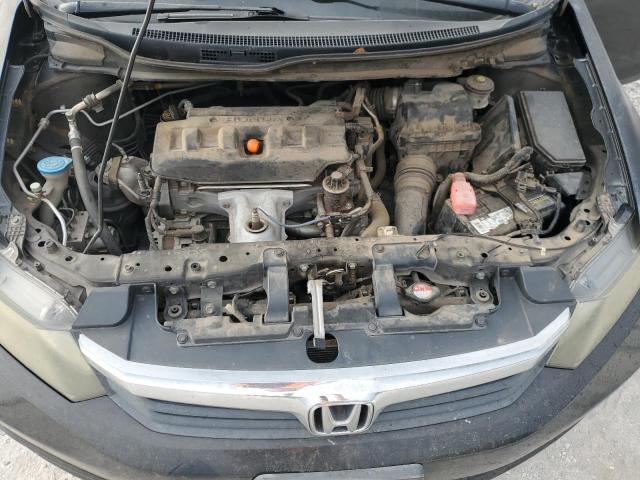 2HGFB2F98CH513925 - 2012 HONDA CIVIC EXL BLACK photo 11