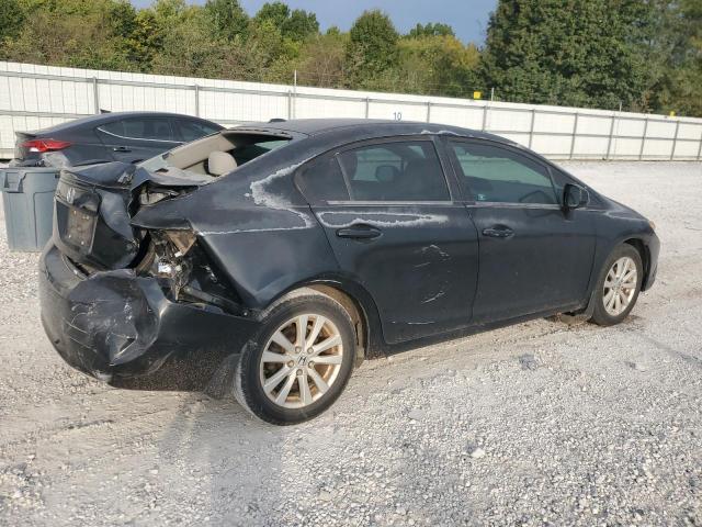 2HGFB2F98CH513925 - 2012 HONDA CIVIC EXL BLACK photo 3