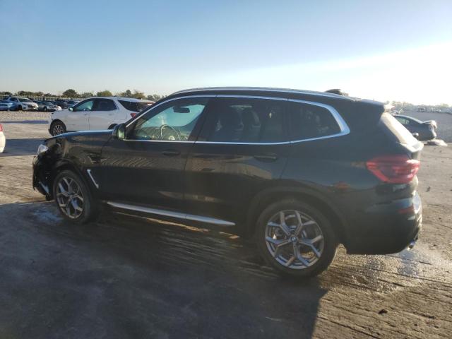 5UXTY3C0XM9E91103 - 2021 BMW X3 SDRIVE30I BLACK photo 2