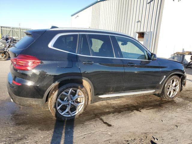 5UXTY3C0XM9E91103 - 2021 BMW X3 SDRIVE30I BLACK photo 3