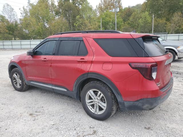 1FMSK8DH7MGA80407 - 2021 FORD EXPLORER XLT წითელი ფოტო 2