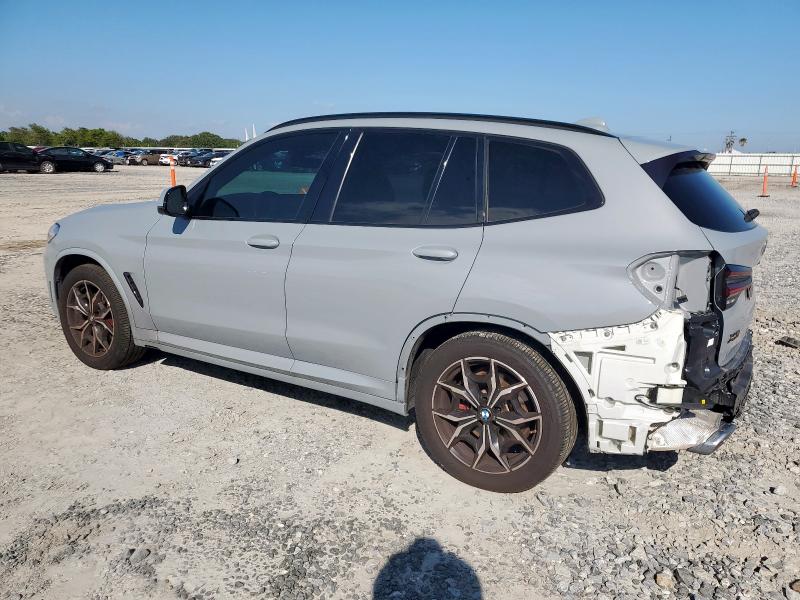 5UX43DP04N9M38222 - 2022 BMW X3 SDRIVE30I SILVER photo 2