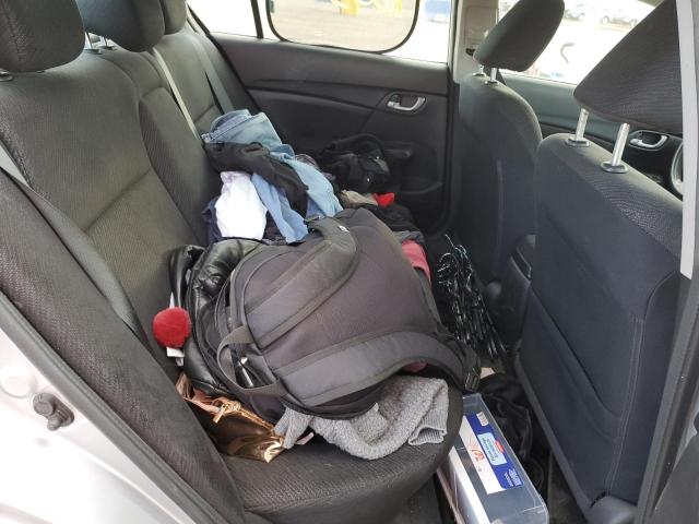 19XFB2F5XDE271972 - 2013 HONDA CIVIC LX Күміс фото 10