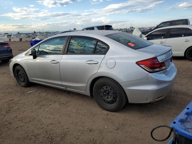 19XFB2F5XDE271972 - 2013 HONDA CIVIC LX Күміс фото 2