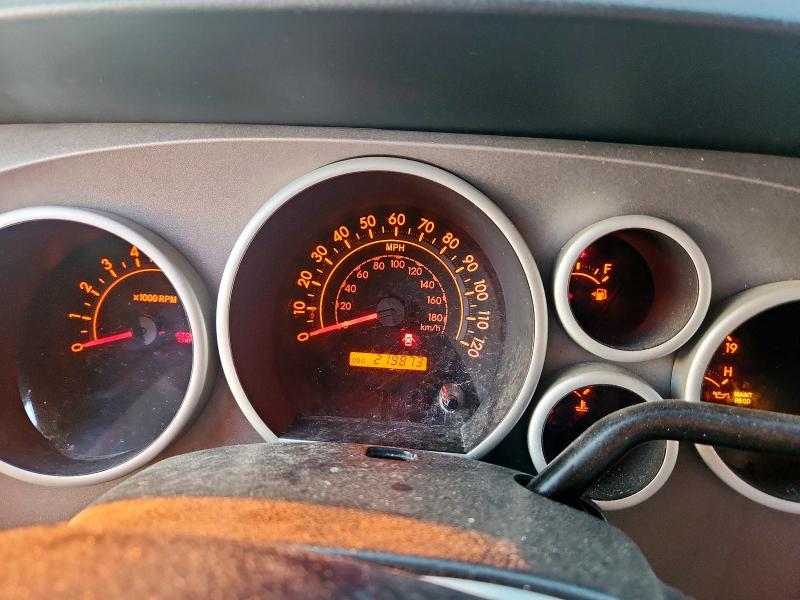 5TFRM5F16CX045481 - 2012 TOYOTA TUNDRA DOUBLE CAB SR5 GRAY photo 9