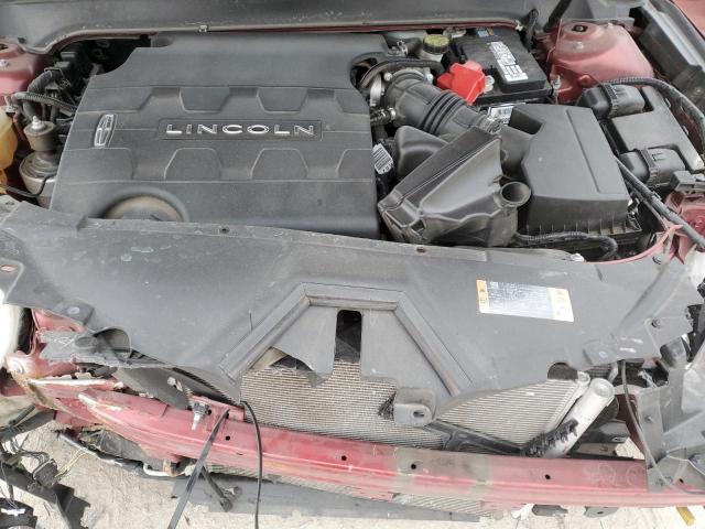 3LN6L2GK1DR802417 - 2013 LINCOLN MKZ BURGUNDY photo 11
