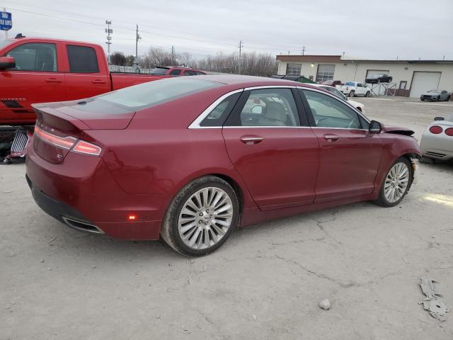 3LN6L2GK1DR802417 - 2013 LINCOLN MKZ BURGUNDY photo 3