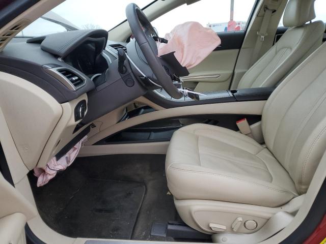 3LN6L2GK1DR802417 - 2013 LINCOLN MKZ BURGUNDY photo 7