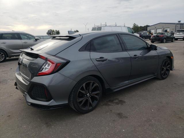 SHHFK7H96JU223984 - 2018 HONDA CIVIC SPORT TOURING 灰色 照片 3