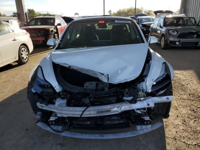 5YJ3E1EA2NF370512 - 2022 TESLA MODEL 3 WHITE photo 5
