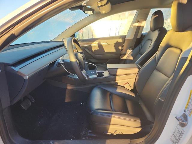 5YJ3E1EA2NF370512 - 2022 TESLA MODEL 3 WHITE photo 7