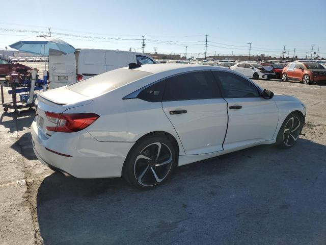 1HGCV1F37JA050400 - 2018 HONDA ACCORD SPORT Blanc photo 3