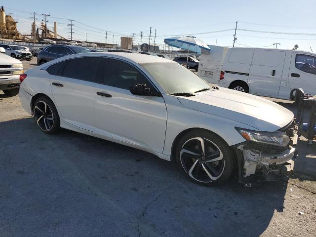 1HGCV1F37JA050400 - 2018 HONDA ACCORD SPORT Blanc photo 4