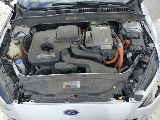 3FA6P0LU9KR206687 - 2019 FORD FUSION SE Silber Foto 11