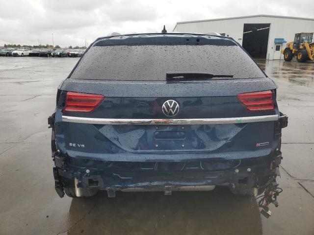 1V2NE2CA0MC223374 - 2021 VOLKSWAGEN ATLAS CROS SE Bleu photo 6