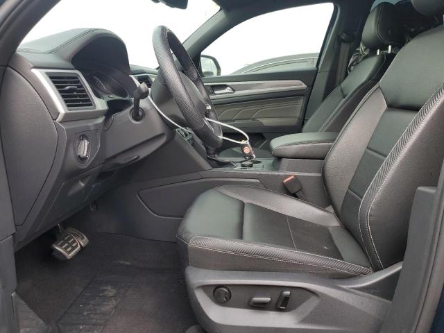 1V2NE2CA0MC223374 - 2021 VOLKSWAGEN ATLAS CROS SE Bleu photo 7