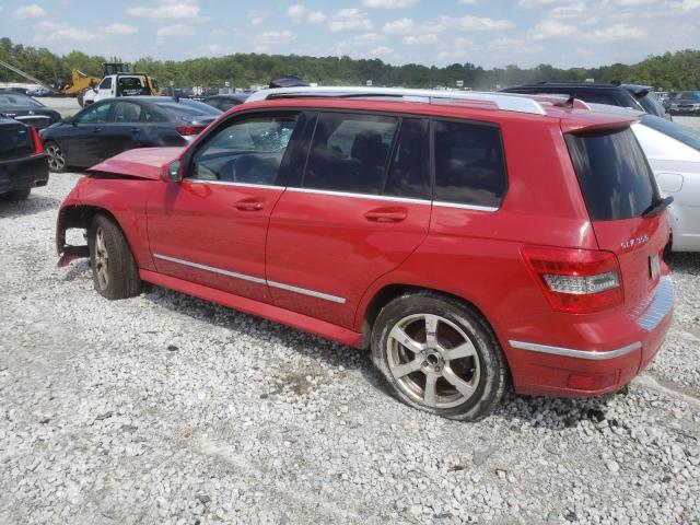 WDCGG8HB1AF308849 - 2010 MERCEDES-BENZ GLK 350 4MATIC RED photo 2