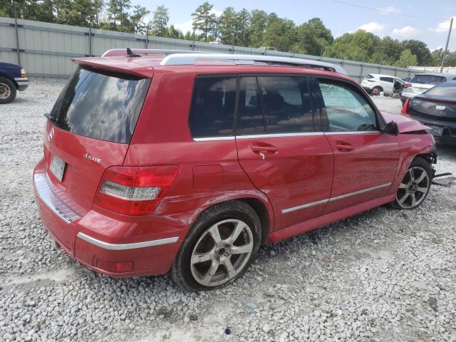 WDCGG8HB1AF308849 - 2010 MERCEDES-BENZ GLK 350 4MATIC RED photo 3