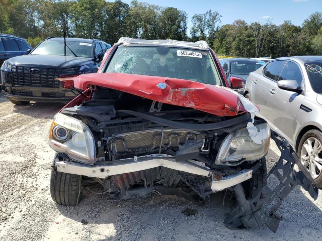 WDCGG8HB1AF308849 - 2010 MERCEDES-BENZ GLK 350 4MATIC RED photo 5
