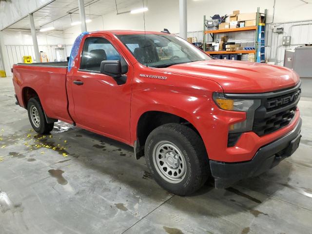 3GCNAAEK6RG333640 - 2024 CHEVROLET SILVERADO C1500 Червоний фото 4