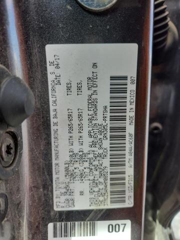 3TMCZ5AN4HM085279 - 2017 TOYOTA TACOMA DOUBLE CAB ნაცრისფერი ფოტო 12