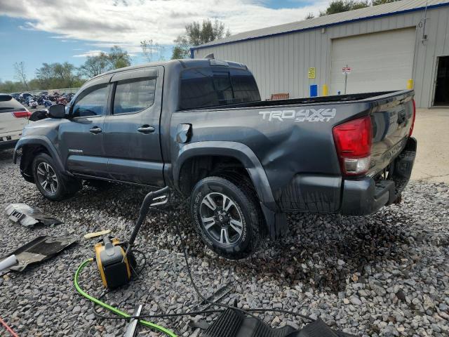 3TMCZ5AN4HM085279 - 2017 TOYOTA TACOMA DOUBLE CAB ნაცრისფერი ფოტო 2