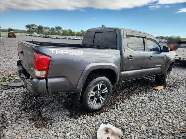 3TMCZ5AN4HM085279 - 2017 TOYOTA TACOMA DOUBLE CAB ნაცრისფერი ფოტო 3