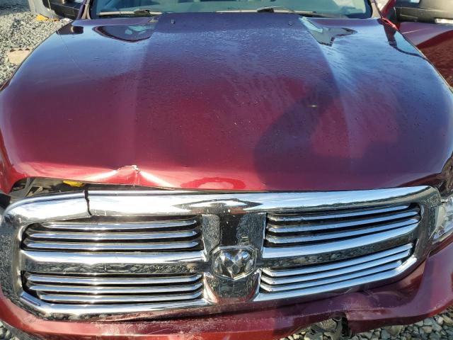 1C6RR6LT8HS514210 - 2017 RAM 1500 SLT BURGUNDY photo 11