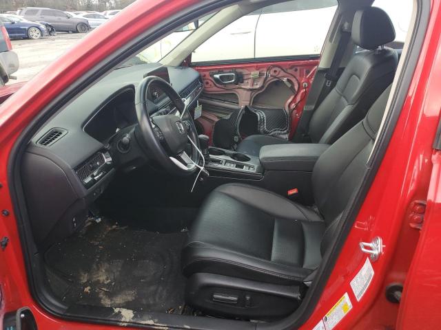 19XFL1H71NE015632 - 2022 HONDA CIVIC EXL RED photo 7