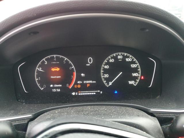 19XFL1H71NE015632 - 2022 HONDA CIVIC EXL RED photo 9