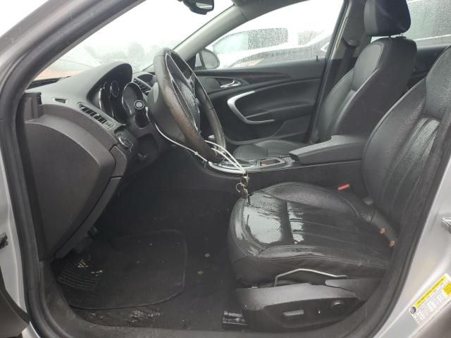 W04GW5EV6B1090227 - 2011 BUICK REGAL CXL SILVER photo 7