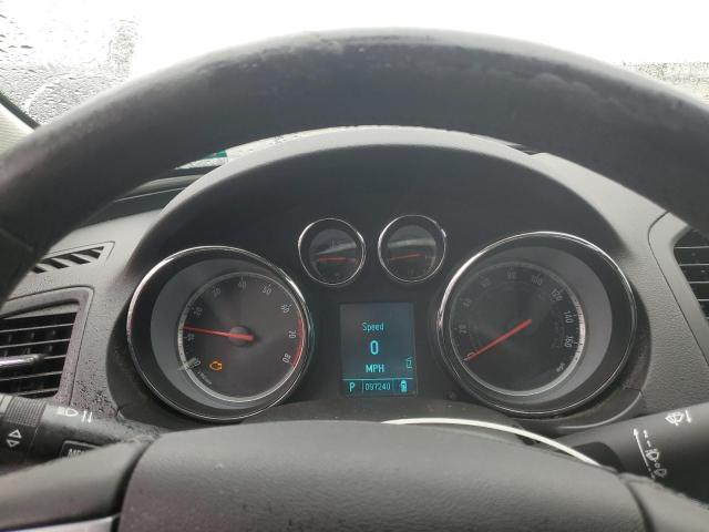 W04GW5EV6B1090227 - 2011 BUICK REGAL CXL SILVER photo 9