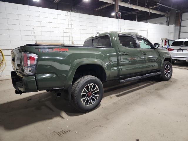 3TMDZ5BN6NM136702 - 2022 TOYOTA TACOMA DOUBLE CAB GREEN photo 3