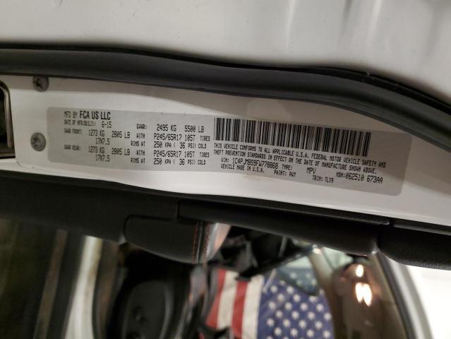 1C4PJMBS9FW778868 - 2015 JEEP CHEROKEE TRAILHAWK WHITE photo 13