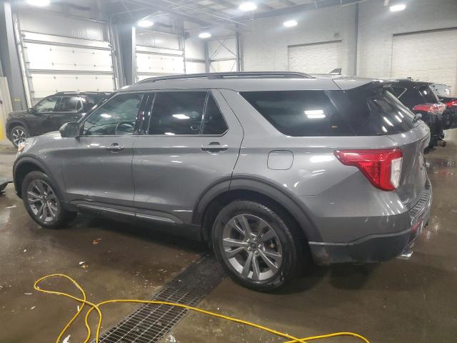 1FMSK8DH0MGA49323 - 2021 FORD EXPLORER XLT 灰色 照片 2