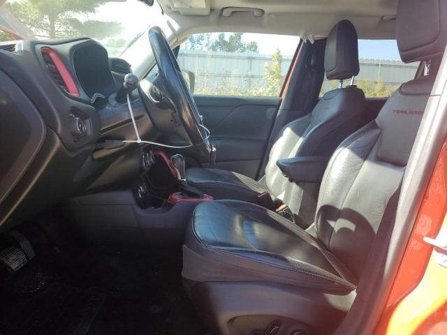 ZACCJBCTXGPD35170 - 2016 JEEP RENEGADE TRAILHAWK ORANGE photo 7