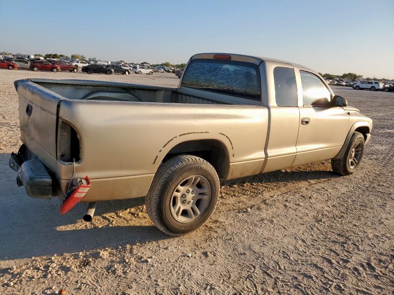 1D7GL12K34S538511 - 2004 DODGE DAKOTA SXT TAN photo 3