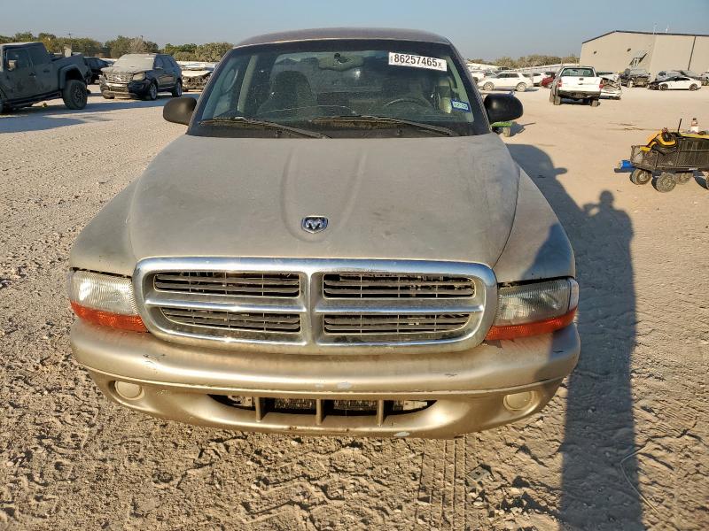 1D7GL12K34S538511 - 2004 DODGE DAKOTA SXT TAN photo 5