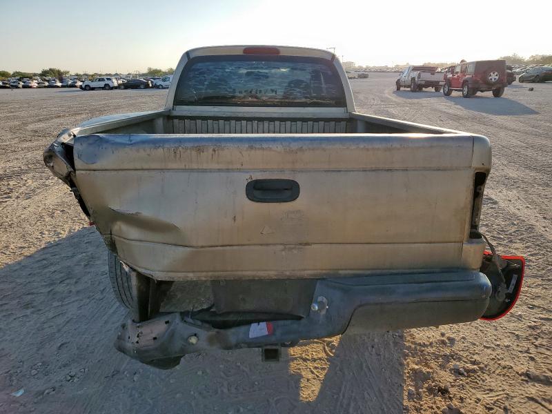 1D7GL12K34S538511 - 2004 DODGE DAKOTA SXT TAN photo 6