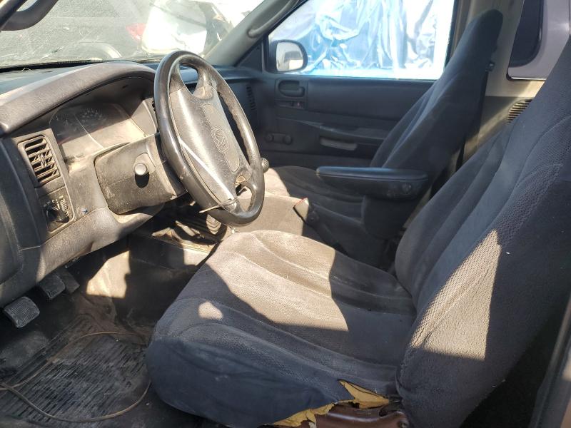 1D7GL12K34S538511 - 2004 DODGE DAKOTA SXT TAN photo 7