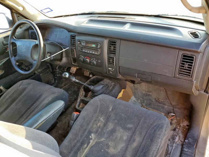 1D7GL12K34S538511 - 2004 DODGE DAKOTA SXT TAN photo 8
